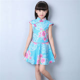 1-13T Baby Girls Dress Casual Teenagers Performance Costume Kids Girl Party Children Clothing