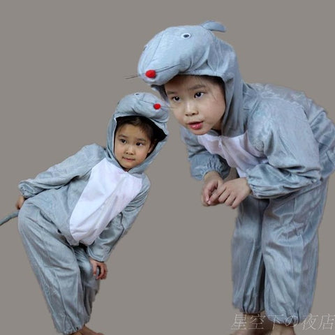 Cartoon Children Kids Animals Costumes Cosplay Clothing Jumpsuit  for Boy Girl