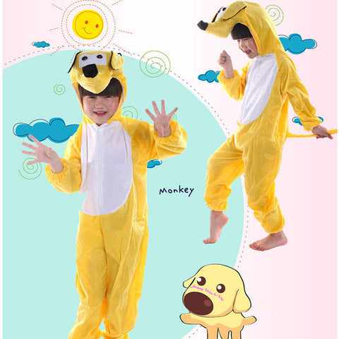 Cartoon Children Kids Animals Costumes Cosplay Clothing Jumpsuit  for Boy Girl