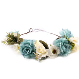 Kids And Monther Rose Flower Hairband Wreath Headdress Weave Garlands