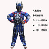 New Optimus Prime Bumblebee Superhero Full Body Suits Carnival Costumes