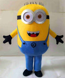 Despicable Minion Mascot Costume Carnival Festival Dress Outfit Adult Size