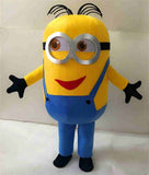 Despicable Minion Mascot Costume Carnival Festival Dress Outfit Adult Size