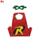 kids superhero cape mask baby costume Carnival spider-man