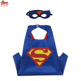 kids superhero cape mask baby costume Carnival spider-man