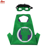 kids superhero cape mask baby costume Carnival spider-man