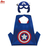 kids superhero cape mask baby costume Carnival spider-man