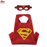 kids superhero cape mask baby costume Carnival spider-man