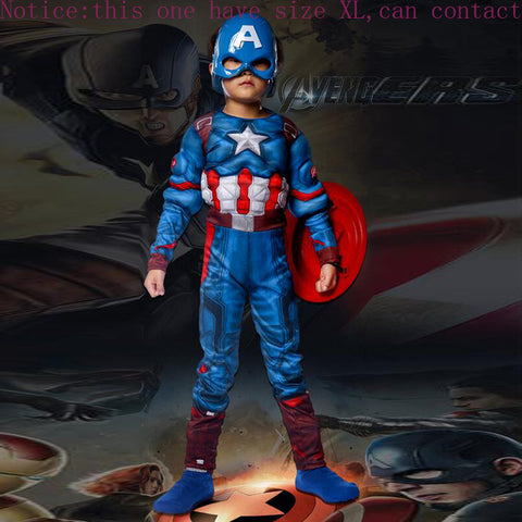 Superhero Kids Avengers Child Cosplay Super Hero costume