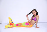 13 Color Girls Swimmable Mermaid Tail W Monofin Christmas gift For Kids Children Mermaid Tail