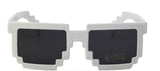 Girls Minecraft Glasses 8 bit Pixel kids Sunglasses Female Male Mosaic Sun Glasses kids