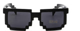 Girls Minecraft Glasses 8 bit Pixel kids Sunglasses Female Male Mosaic Sun Glasses kids