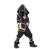 Kids Ninja Costumes Halloween Party Boys Girls Warrior Stealth Children's Day Cosplay Assassin Costume