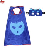 Light cartoon cape mask for kids cosplay toys masks costume brand dress birthday party