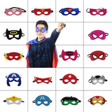 100 PIECES  superhero masks for birthday party  Christmas cosplay costume face mask Batman Spider-man